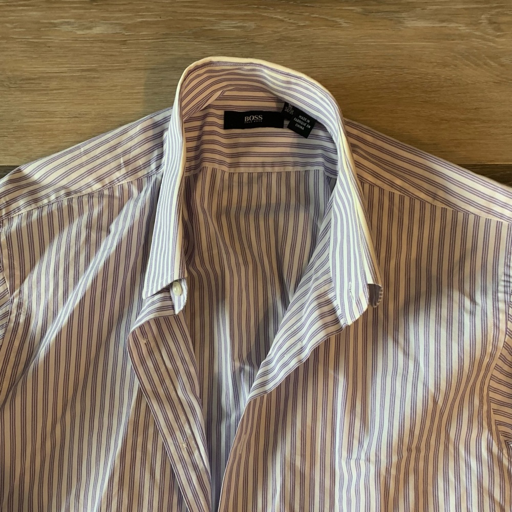 Boss 16.5” neck dress shirt